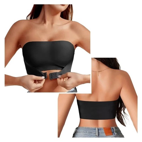 Women strapless bra fastening - strapless,