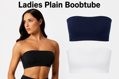 New ladies plain boob - boob, tube
