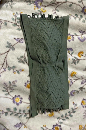 Green seamless lace - green,